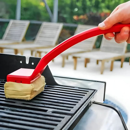BBQLUXE – Long Handle Grill Cleaner for Comfortable Use