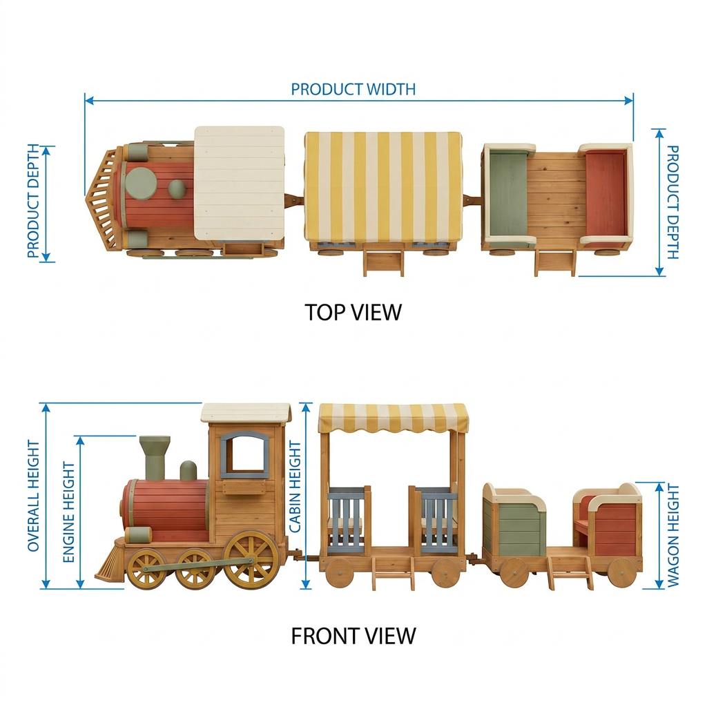 Little Railway Adventure Garden Playset