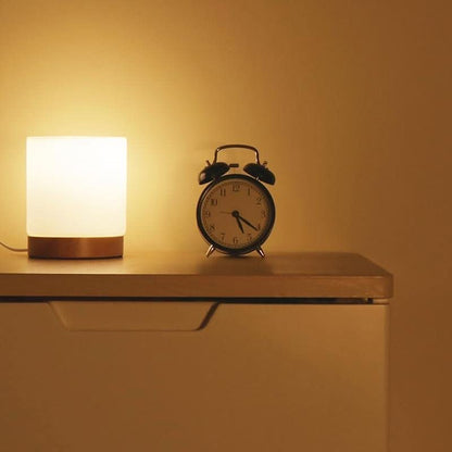 GLOWTACIXA – Dimmable Table Lamp for Elegant Bedside Lighting