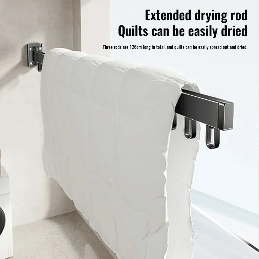 WALLSTOW – Foldable Wall Storage Rack for Tidy Everyday Storage