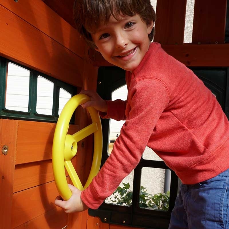 Steering Wheel - Yellow