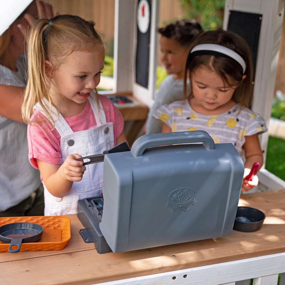 Outdoor Playhouse with Magnetic Details