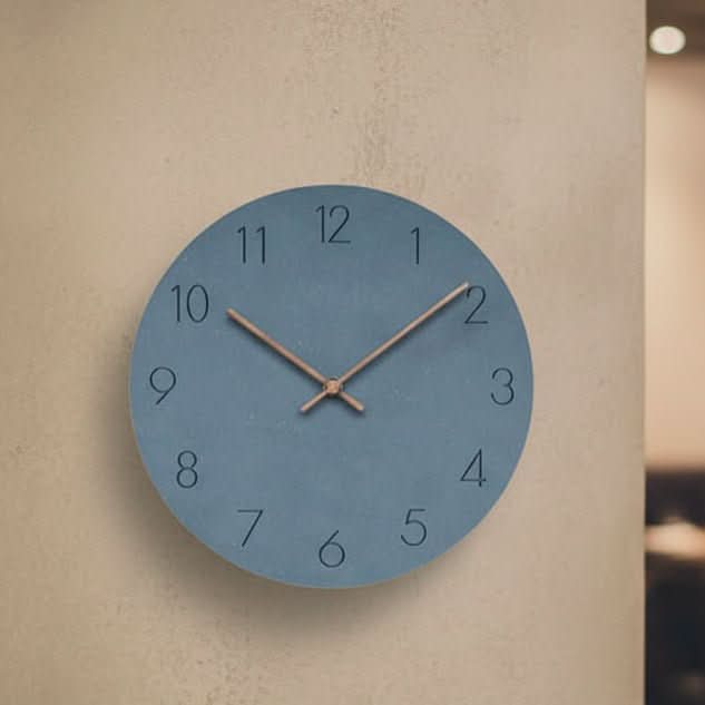 QUIETNORIA – Nordic Wall Clock for Peaceful Everyday Timekeeping