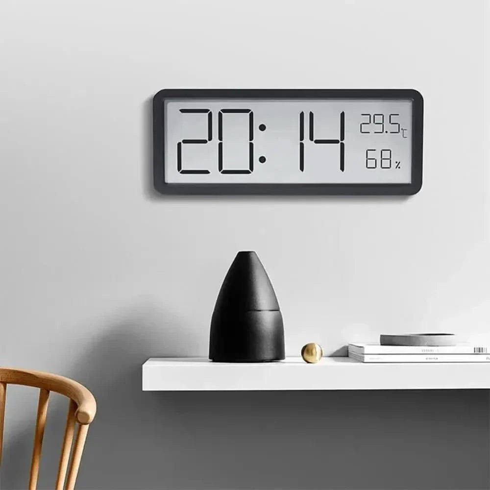 TEMPOTEMP – LED Wall Clock with Temperature Display