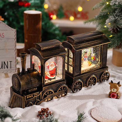 CLAUSLOCO – Santa Train Lights for Cheerful Festive Ambience