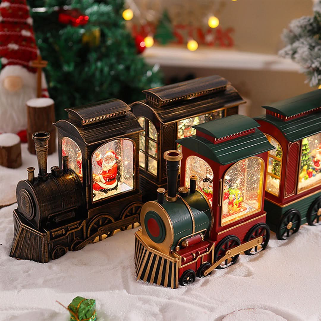 CLAUSLOCO – Santa Train Lights for Cheerful Festive Ambience