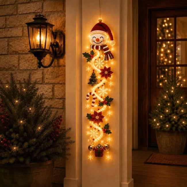 FESTIDOORIX – Glowing Holiday Door Decor for Cozy Seasonal Charm